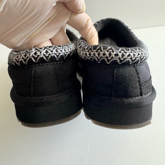 UGG Tasman Ballistic Black  1112693 Men's Winter Slippers Shoes Size 7 EUC - Picture 8 of 16